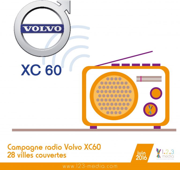 Campagne Radio Volvo XC60 1.2.3 media